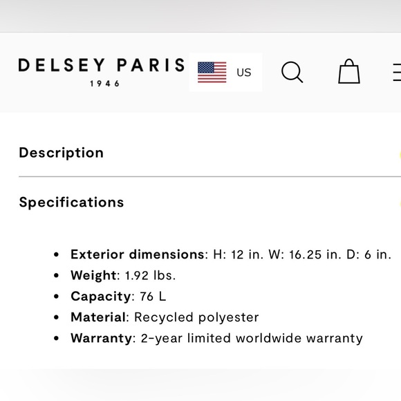 DELSEY Paris Women's Chatelet 2.0 Shoulder Bag - Pink - Picture 10 of 17